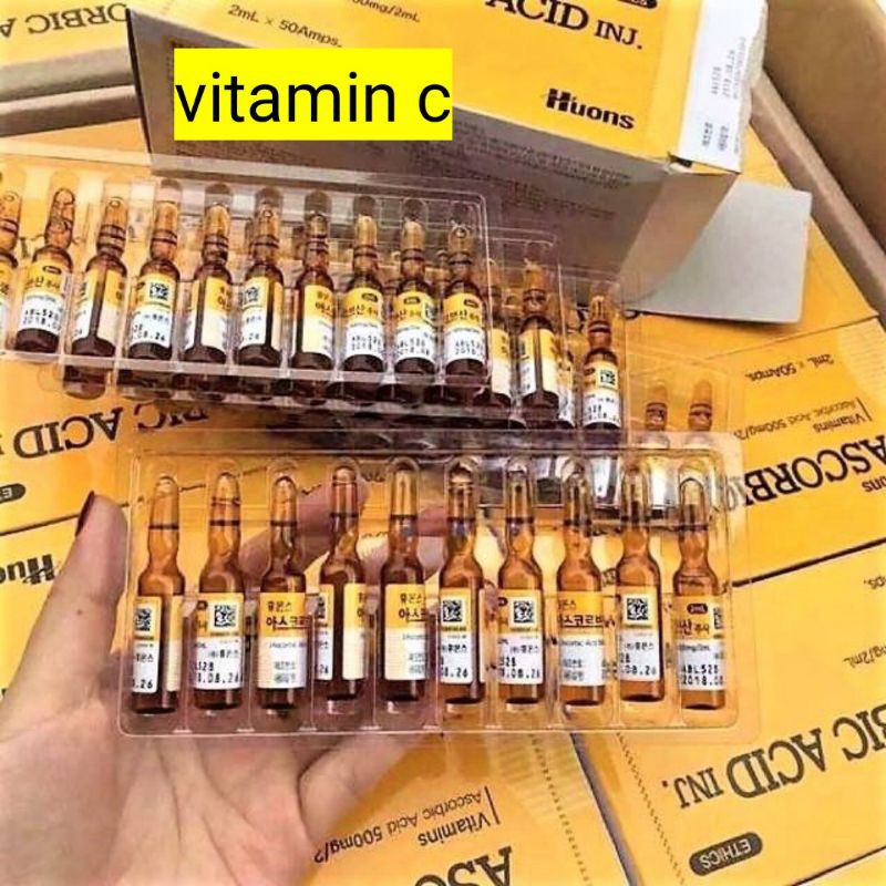 combo 10 ống tinh chất vitamin c
