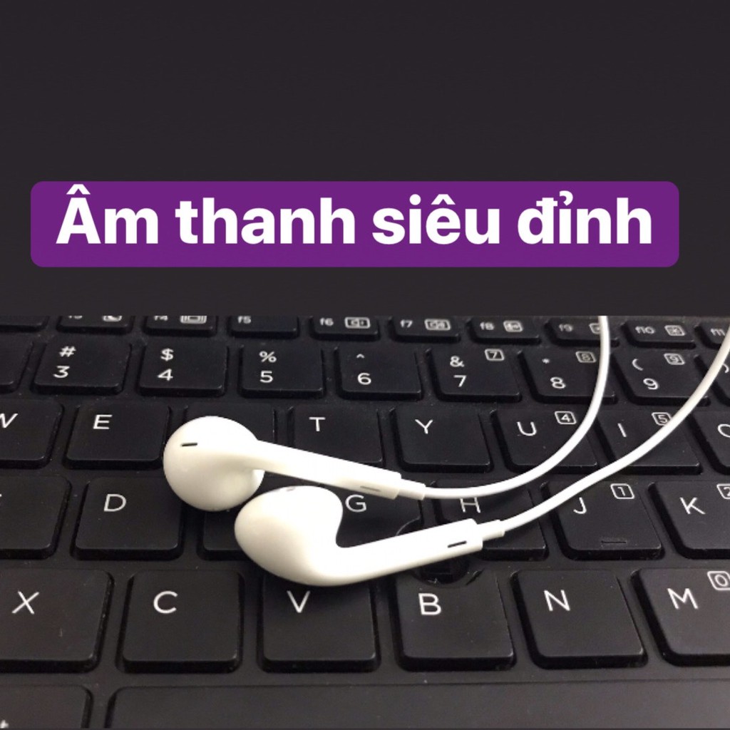 [CHÍNH HÃNG] TAI NGHE 6S ZIN BÓC MÁY. ÂM THANH BASS CHUẨN, SIÊU ẤM. TẶNG HỘP BẢO VỆ. RẺ NHẤT THỊ TRƯỜNG.