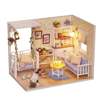 Mô hình nhà gỗ diy - kitchen dairy h013