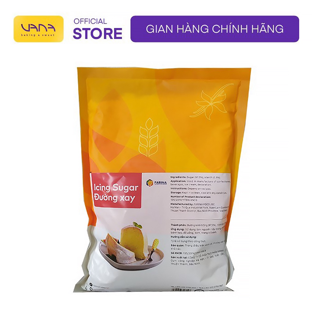 Đường xay icing sugar đường bột làm bánh