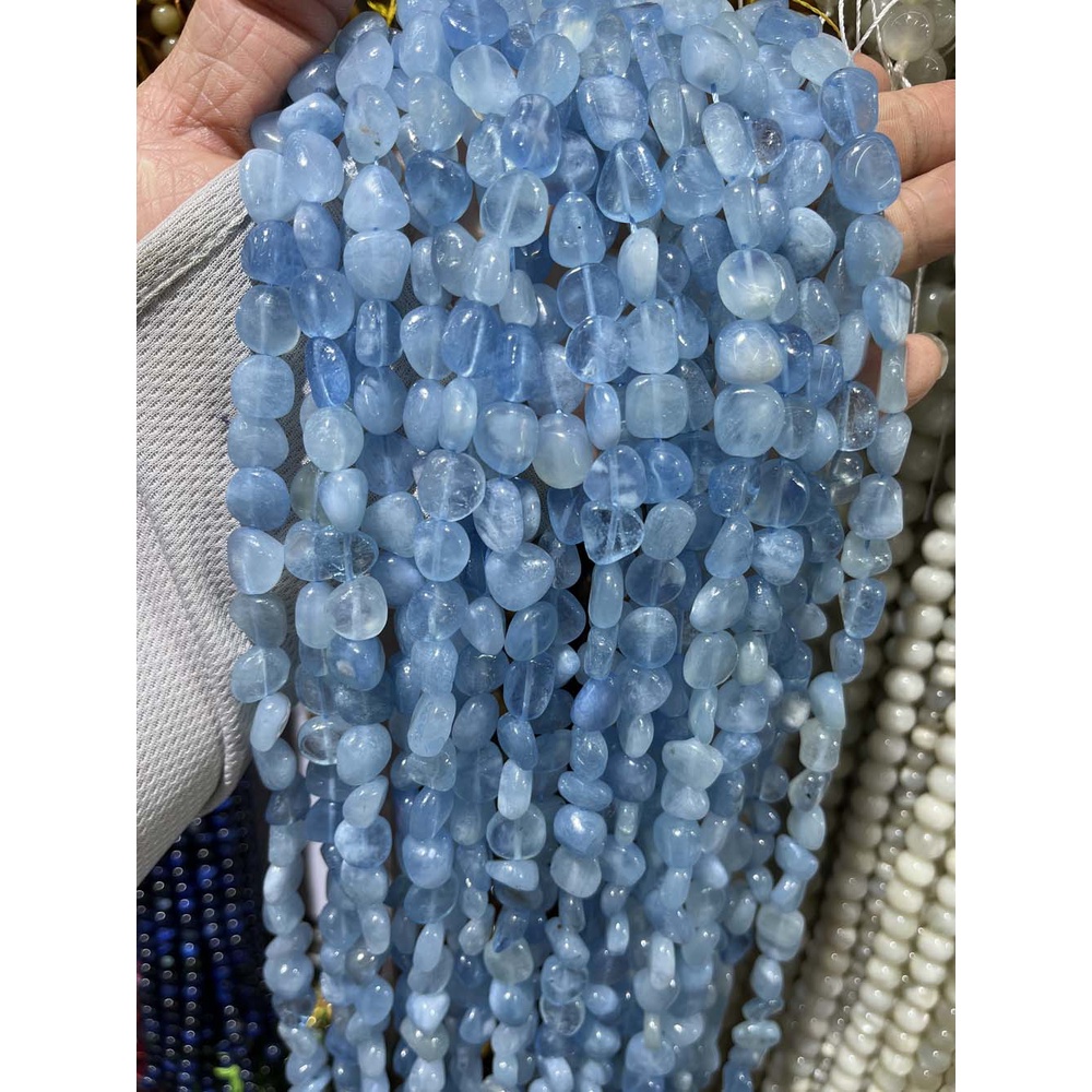 Nature stone Chuỗi Hạt Đá Cẩm Thạch kynite 5x8mm Tự Làm Trang Sức Tiện Dụng