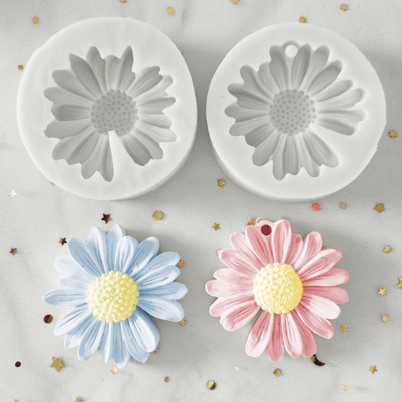 Khuôn Silicone Làm Hoa Cúc 3D Thủ Công Hiện Đại