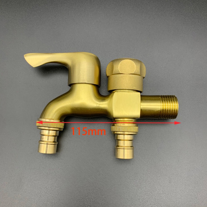 Vòi Máy Giặt Bằng đồng Một Trong Và Hai Vòi Ra đa Chức Năng Vòi Mở Rộng