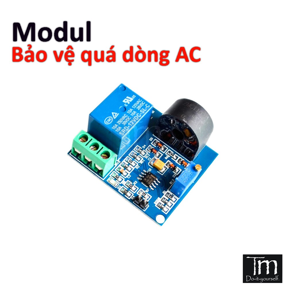 Mạch Bảo Vệ Quá Dòng AC 5A - Relay