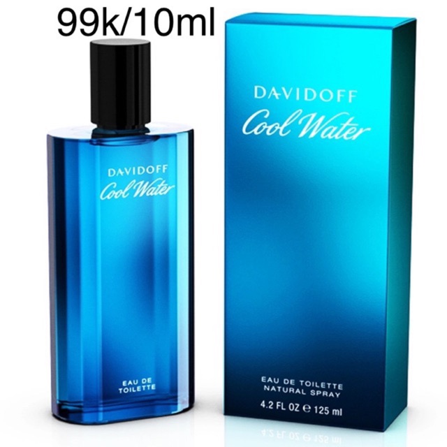 💎Nước Hoa Davidoff Cool Water For Men (lọ chiết thủy tinh 10ml)