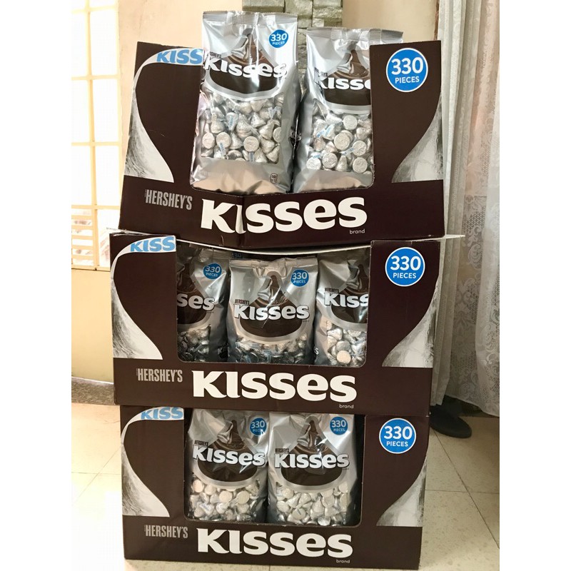 Kẹo Chocolate Kisses Milk , sôcôla ú (1.58kg)Mỹ