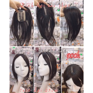 Tóc đỉnh đầu dành cho tóc thưa mỏng