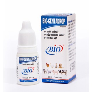 Nhỏ mắt cho chó bio trị đau mắt, đục giác mạc, đỏ mắt