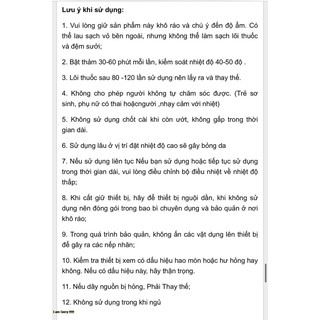 Thảm chườm ấm ngải cứu  Đông y