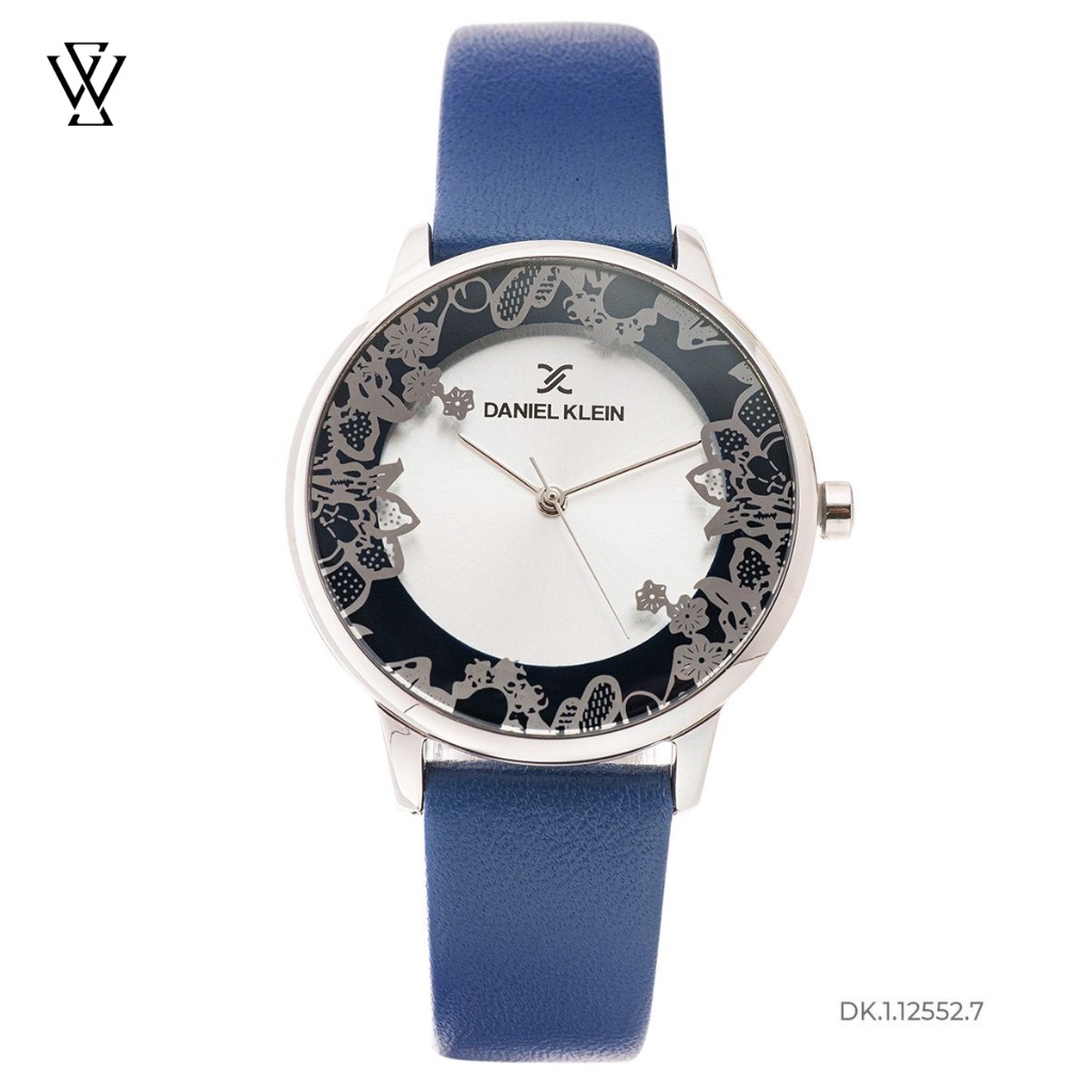 Đồng Hồ Quartz Nữ Daniel Klein WATCHSTORE DK.1.12552.7 Mặt Kính Khoáng 35mm, Dây Da Và Vỏ Thép