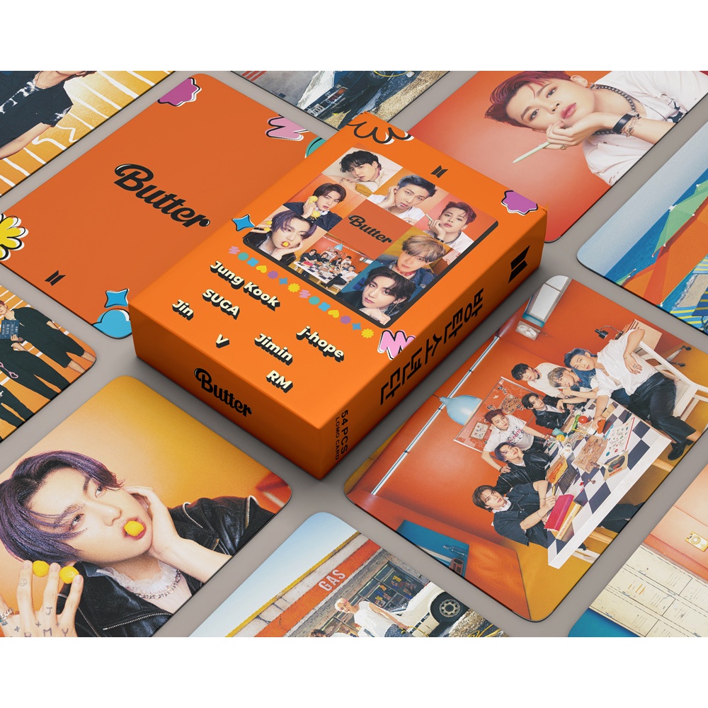 Hộp 54 Ảnh Thẻ Lomo Nhóm Nhạc BTS