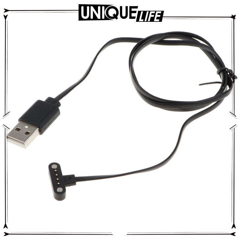 Dây cáp sạc đế nam châm 4 chấu dành cho đồng hồ thông minh