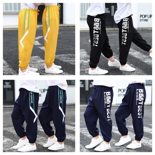 Spot quần trẻ em mùa hè mới Hàn Quốc quần thể thao nam nữ giải trí quần đèn lồng trẻ em quần chống muỗi