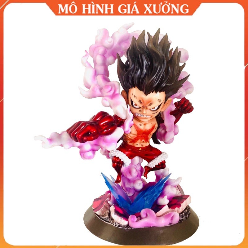 Mô hình Luffy mũ rơm One Piece gear 4 Snake Man haki Cao 23cm - Figure Tượng  Monkey D.Luffy Vua Hải Tặc