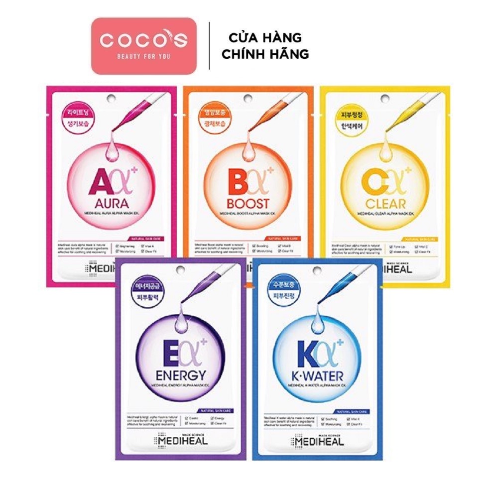 Combo 10 Mặt Nạ Chăm Sóc Và Dưỡng Da Mediheal (25ml x10)