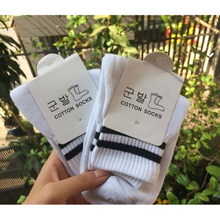 Vớ sọc Hàn Quốc - Vớ cổ ngắn
