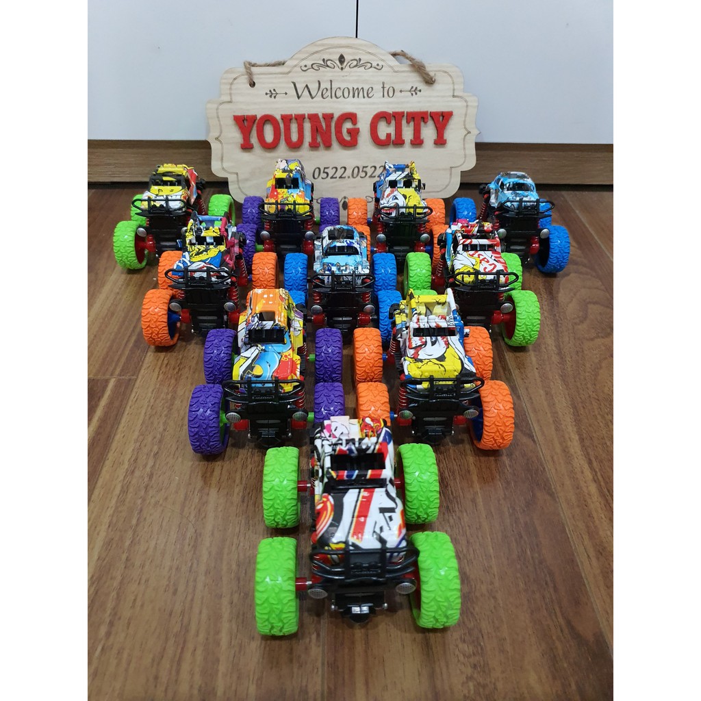 Xe ô tô xe địa hình đồ chơi quán tính bánh đà siêu bền cho bé hàng cao cấp Youngcityshop