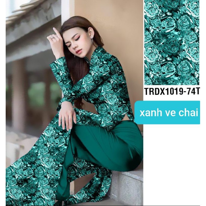 VẢI ÁO DÀI HOA NGŨ SẮC