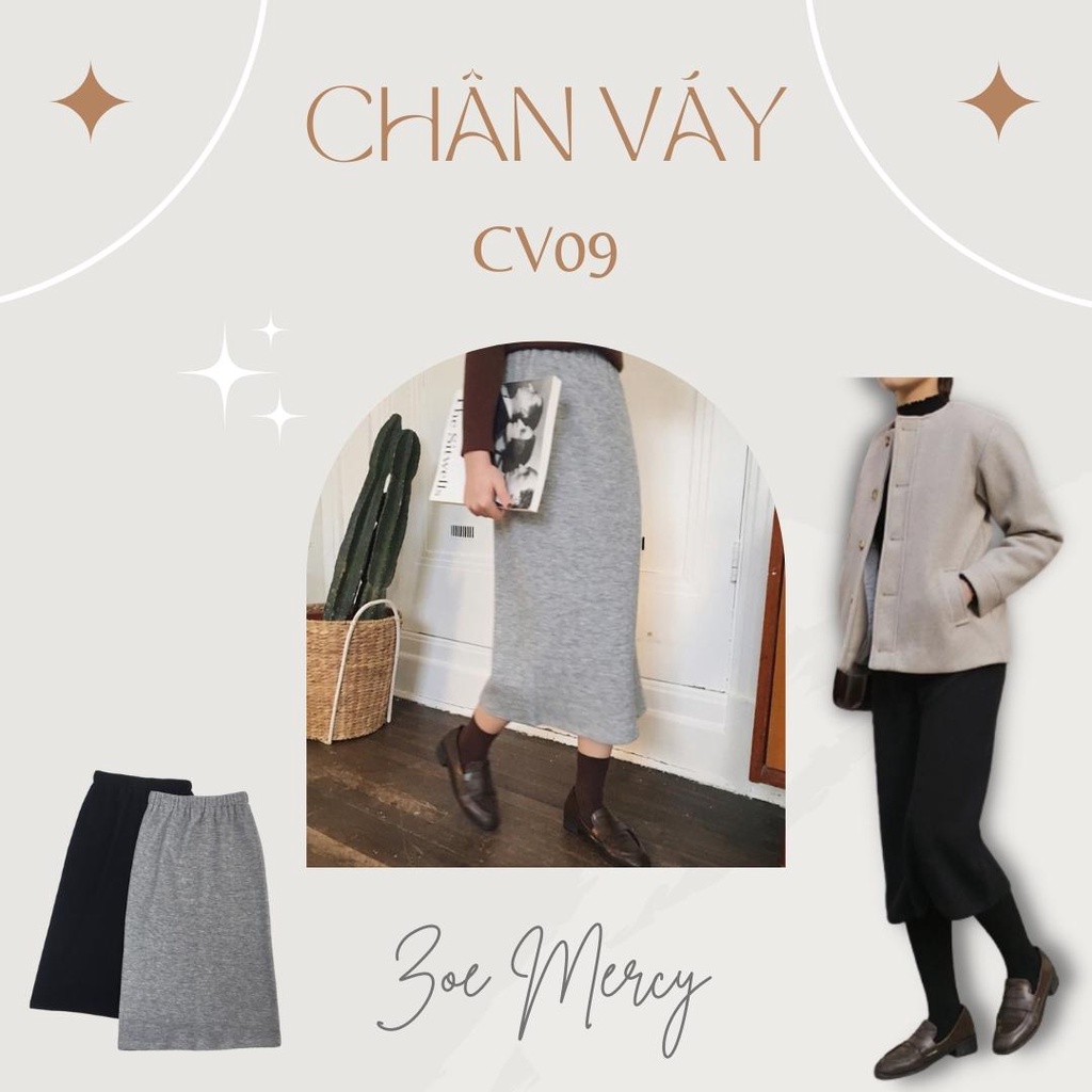 [SẴN]-Chân váy len Style Hàn (CV09)