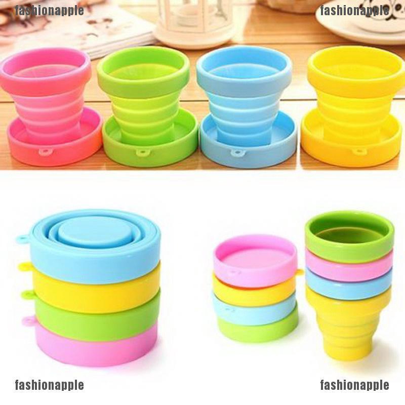 Cốc Silicone Gấp Gọn Tiện Lợi Du Lịch