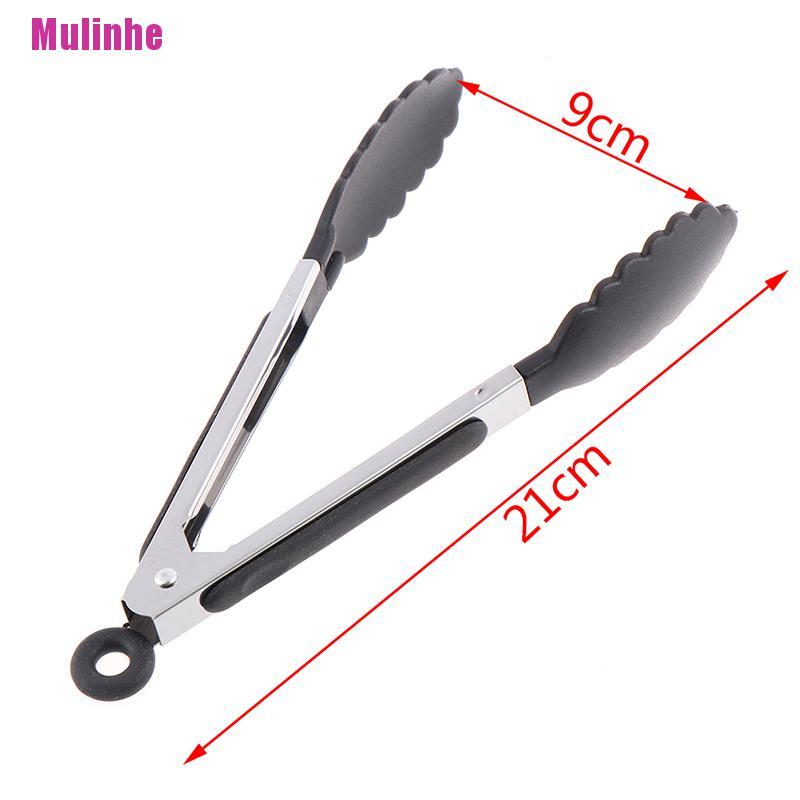 Kẹp Gắp Thức Ăn Bằng silicone Và Thép Không Gỉ