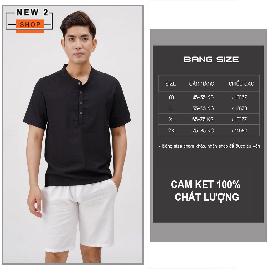 Áo đũi nam -Áo đũi cổ tàu chất liệu cao cấp thoáng mát tạo cảm giác thoải mái cho người mặc vào màu hè New2_Shop | BigBuy360 - bigbuy360.vn