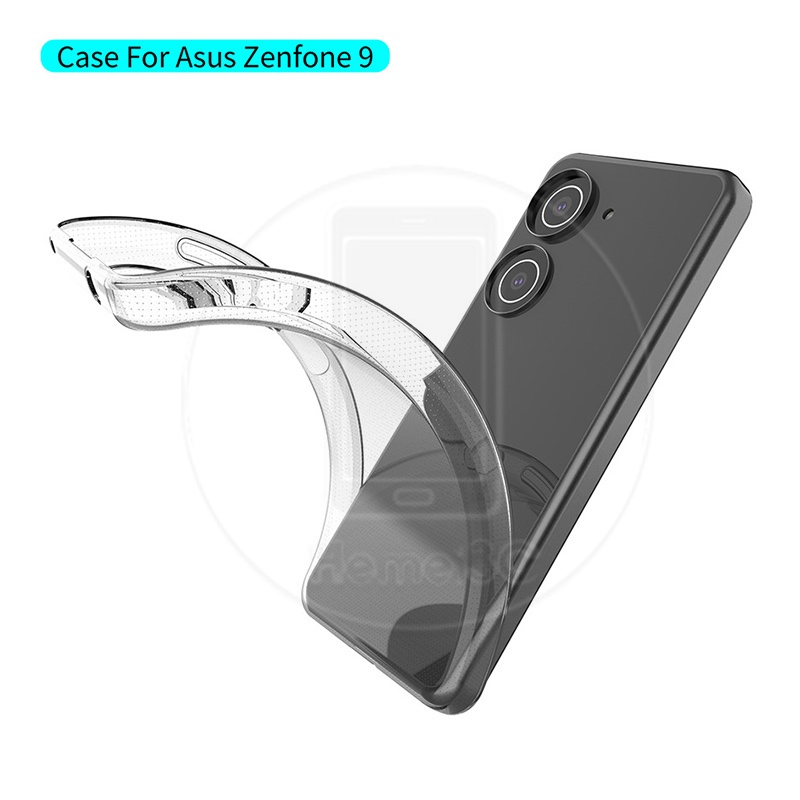 Ốp Điện Thoại TPU Mềm Siêu Mỏng Trong Suốt Cho ASUS Zenfone 9 10 Zenfone10