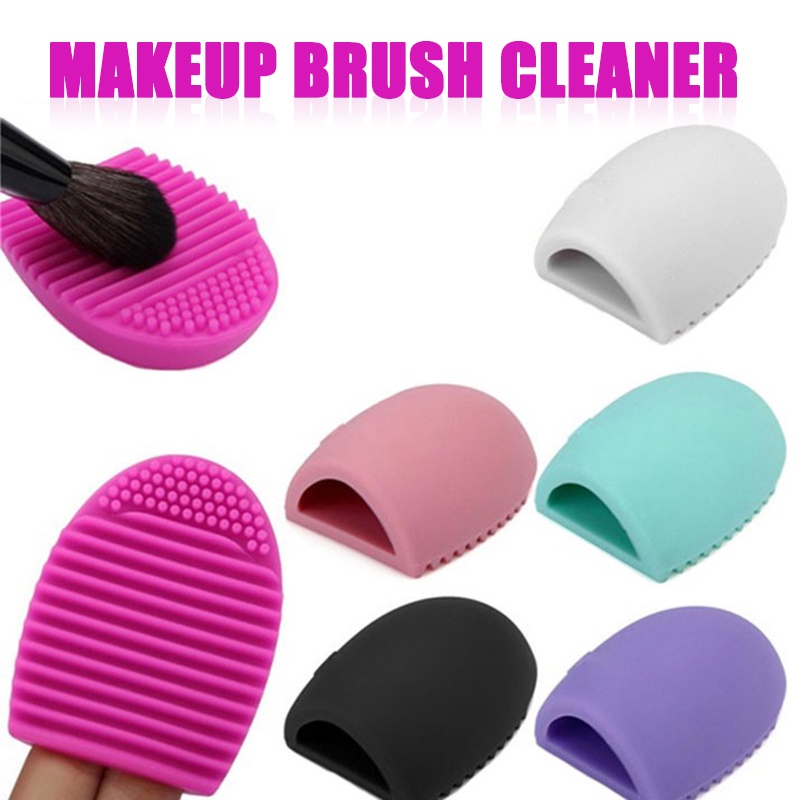 Bộ 3 Miếng Silicone Vệ Sinh Cọ Trang Điểm