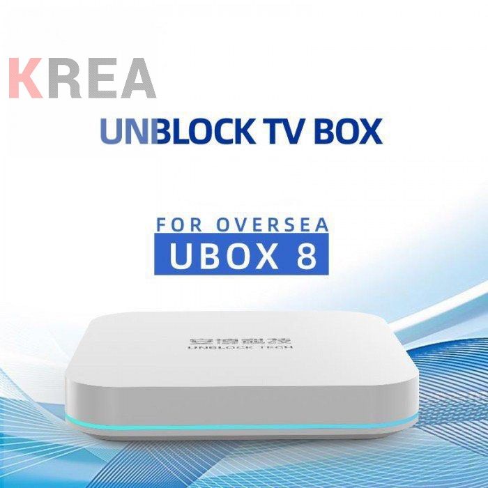 Unblock Tech UBOX GEN 8 4G+64G Xem Kênh Truyền Hình Quốc Tế Chính Hãng