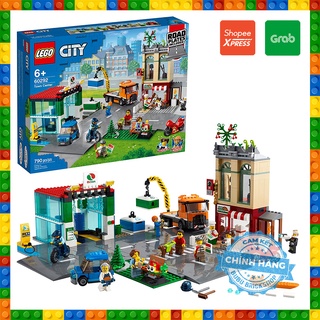 Lego city 60292 - town center - bộ xếp hình lego trung tâm thành phố