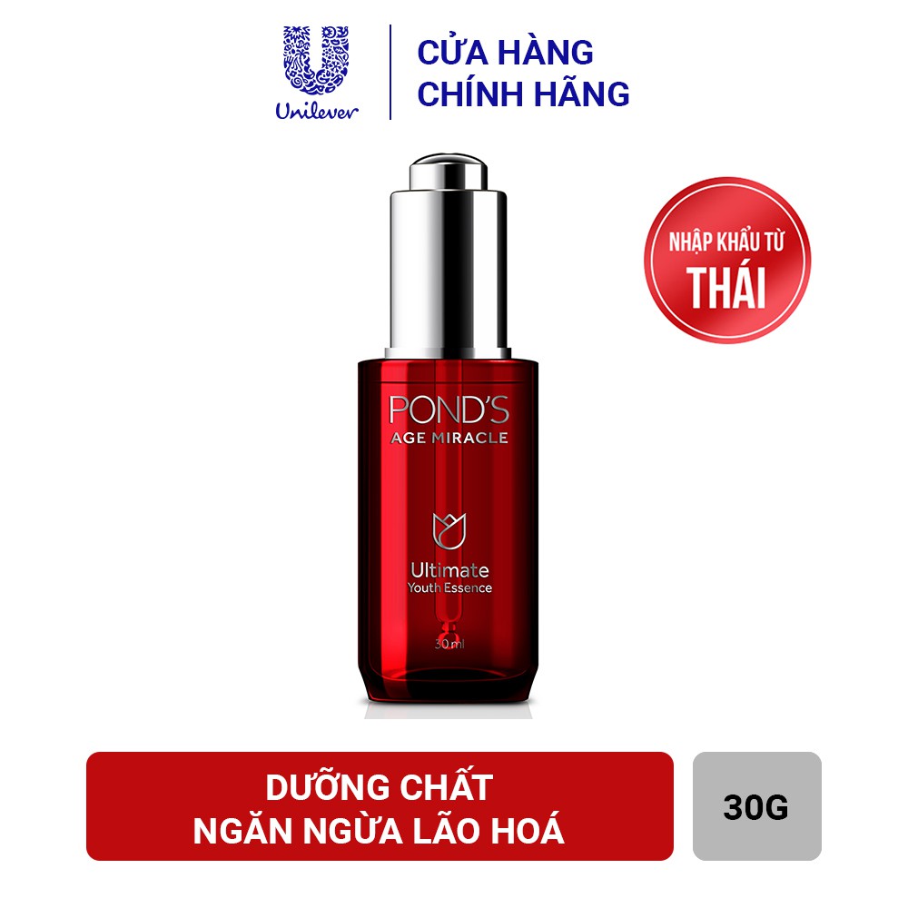 Tinh Chất Pond'S Age Miracle Youth Essence Serum Ngăn Ngừa Lão Hóa 30ml