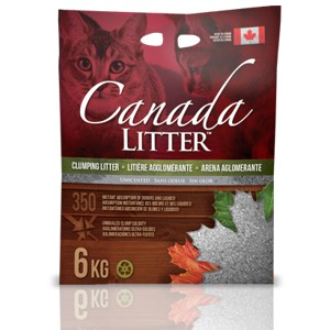 18kg(❁´◡`❁) Cat Canada litter cho mèo nhập khẩu Canada Phù hợp cho những gia đình có nhiều. em Mèo