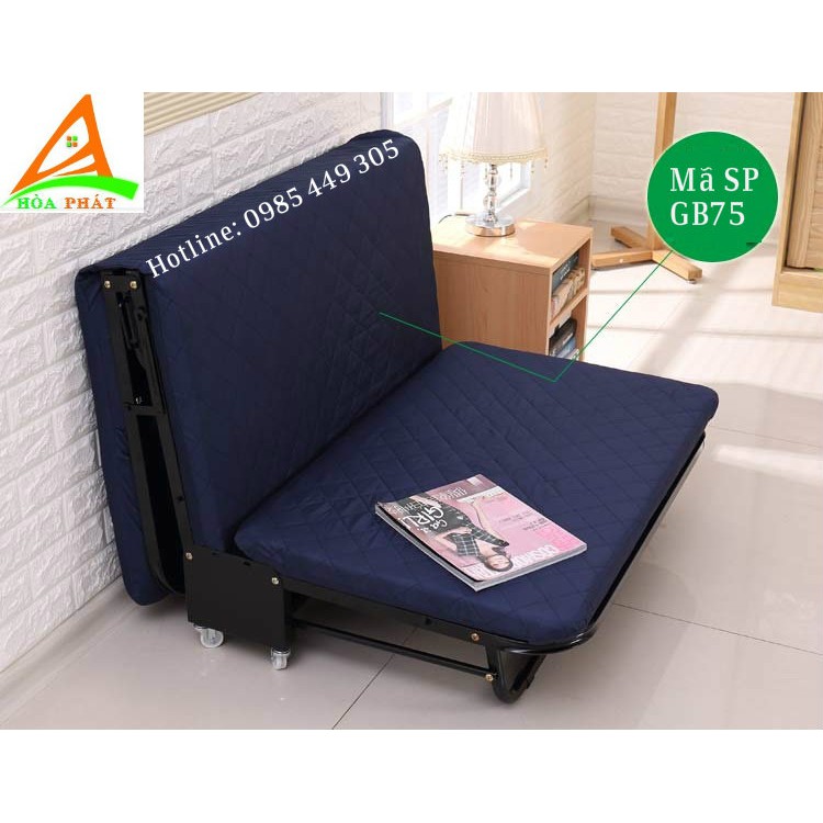 GIƯỜNG GẤP NÂNG ĐẦU CÓ THỂ CHUYỂN ĐỔI THÀNH SOFA GB75