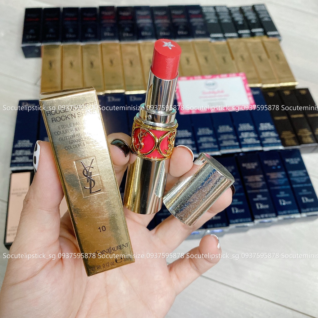 Son Y.SL Rouge Volupte Rock 'N Shine 05 Fullsize - Màu 10 - Màu 06