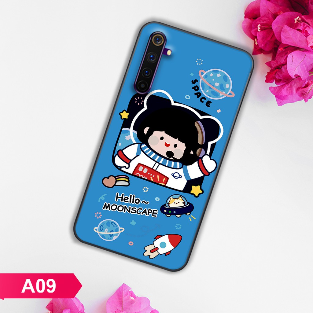 [HÀNG MỚI VỀ]ỐP LƯNG OPPO REALME 6/REALME 6 PRO/REALME 7/REALME 7 PRO HÌNH NHÀ DU HÀNH VŨ TRỤ CỰC DỄ THƯƠNG