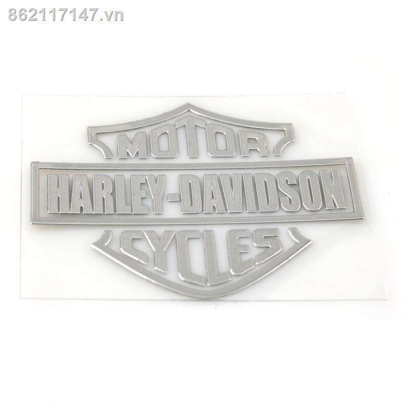 Nhãn Dán Trang Trí Xe Mô Tô Harley-Davidson Bằng Kim Loại