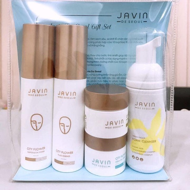 Mua mini Bộ dưỡng da javin tặng ngay tẩy tế bào 216k