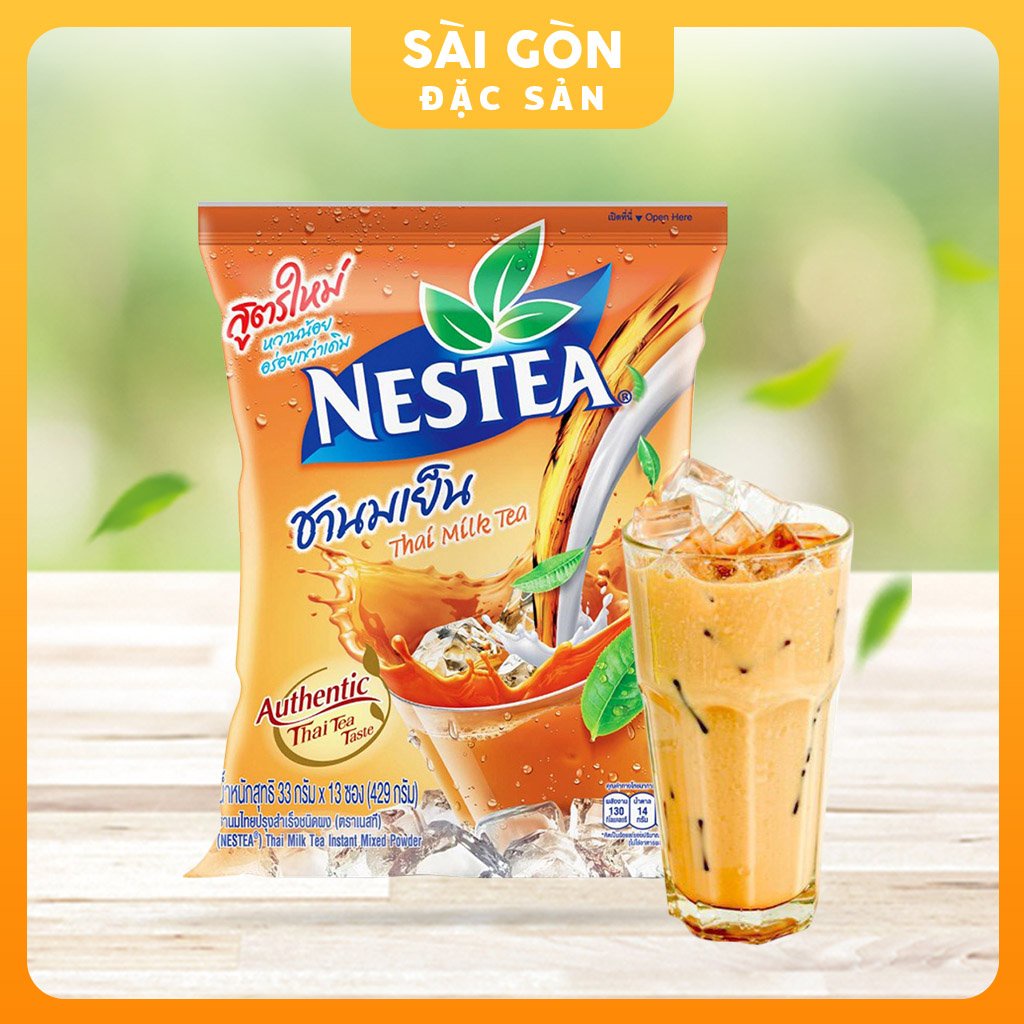 Trà Sữa Nestea Thái Lan Chính Hãng Loại 1 Gói 429 Gam (13 Gói x 33 Gam) Sài Gòn Đặc Sản