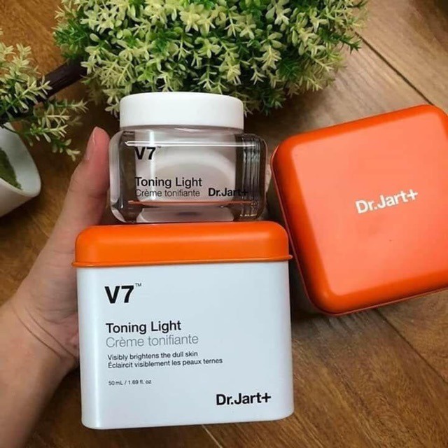 Kem Dưỡng Trắng Da V7 Toning Light Dr.Jart+ 50ml - Hàn Quốc