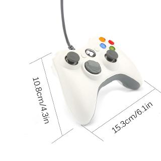 Wired Controller Gamepad Wired Dual-vibration Dual-Rocker USB Computer Game Controller with LED Indicator Support