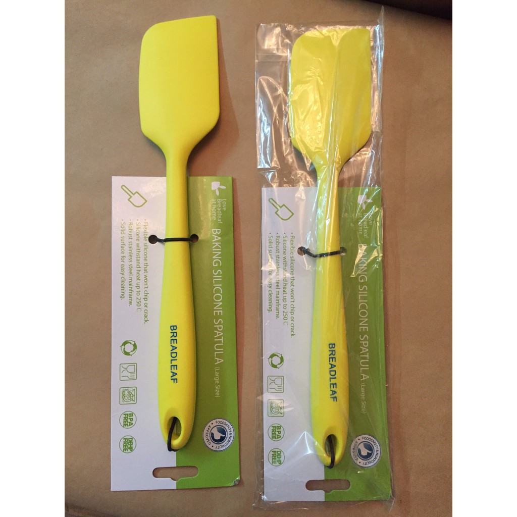 Phới Silicon Đúc Breadleaf Size Đại - Có 5 Màu - Spatula