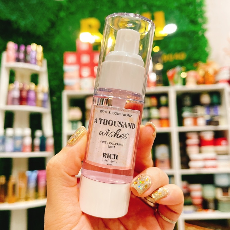 BILL A THOUSAND WISHES - Xịt Thơm Toàn Thân Body Mist Bath &amp; Body Works