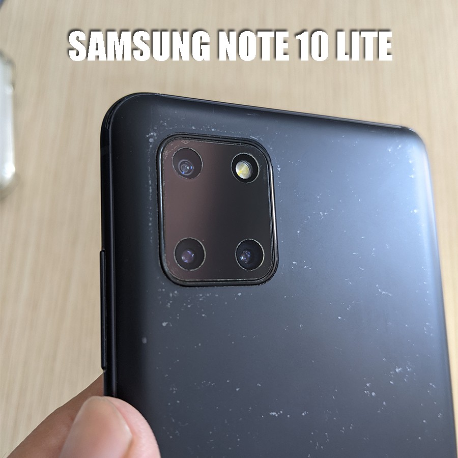 Dán cường lực camera Samsung Galaxy Note 10 Lite (nano dẻo)