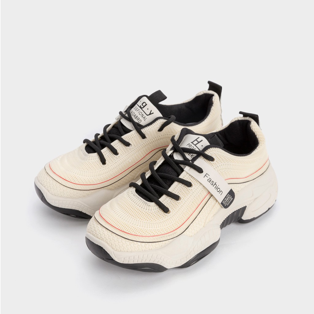 Giày Thể Thao Sneaker Nữ Sọc 3Phân HAPAS - GSK360 | BigBuy360 - bigbuy360.vn