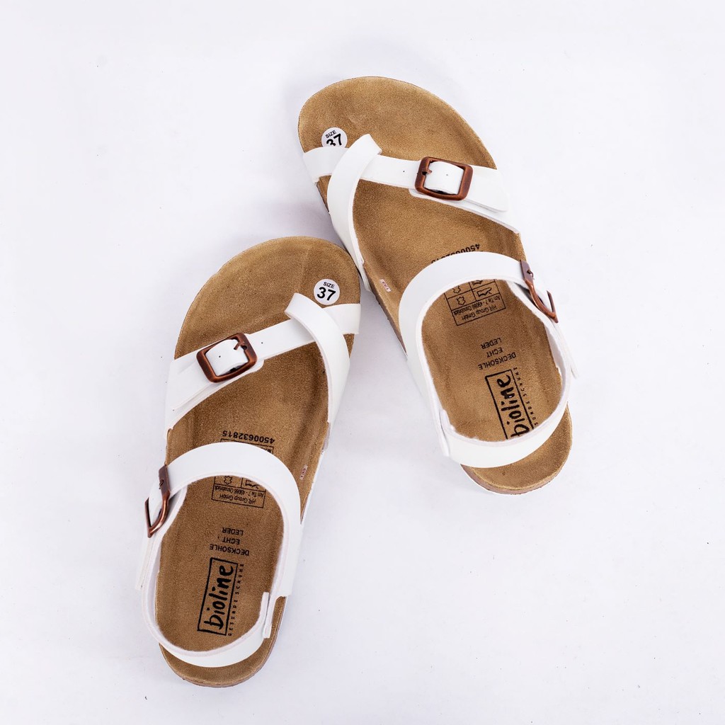 Giày sandals UNISEX xuất khẩu châu âu Dòng Pu Leather mã D14 bioline birken viet nam