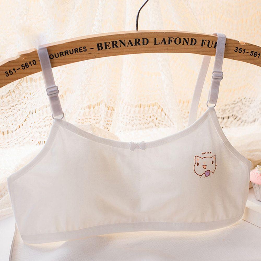 Áo Ngực Cotton Không Tay Thời Trang Cho Nữ Sinh