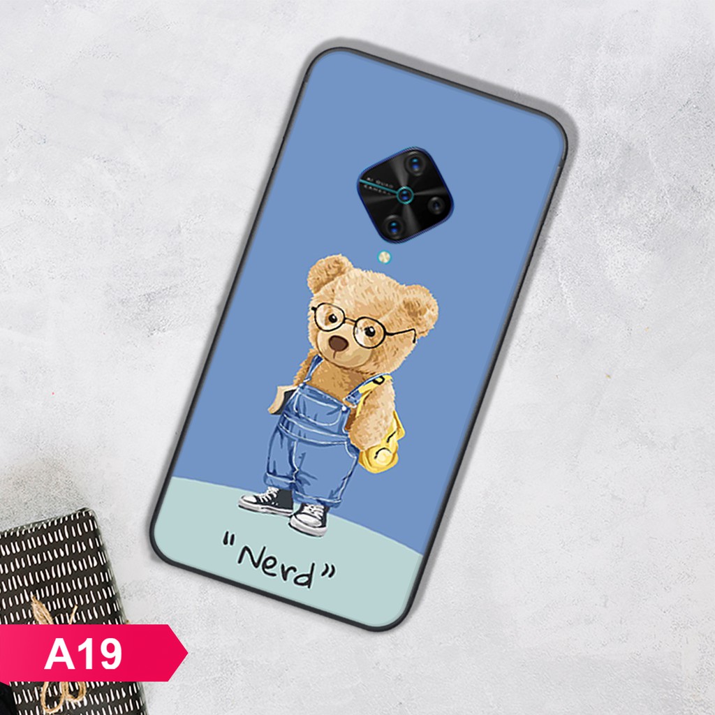 ỐP LƯNG VIVO S1/S1 PRO HÌNH GẤU BEER MẪU CỰC ĐÁNG YÊU-ĐA DẠNG MÀU SẮC