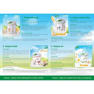 Sữa yến mạch dinh dưỡng Satyca