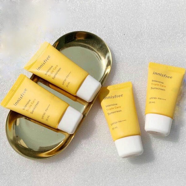 Kem chống nắng innisfree lâu trôi làm sáng da innisfree Intensive Triple Care Sunscreen SPF50+ | BigBuy360 - bigbuy360.vn