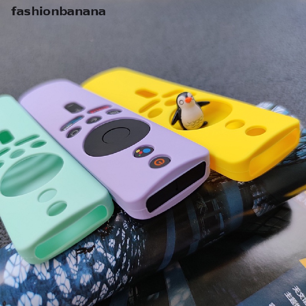 Fashionbanana Silicone Remote Control Case For Xiaomi Mi Box S/4X Mi Remotes Control Protector TYU
